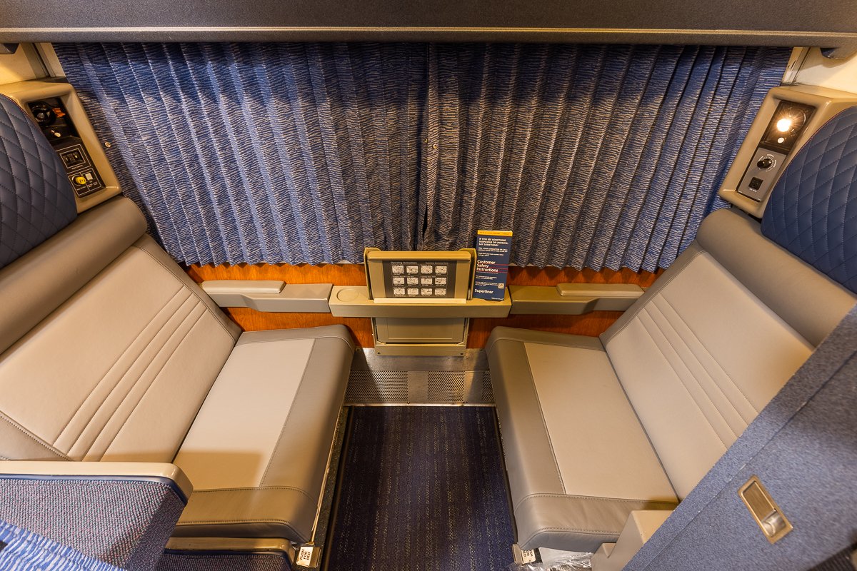 Cabine roomette da Amtrak