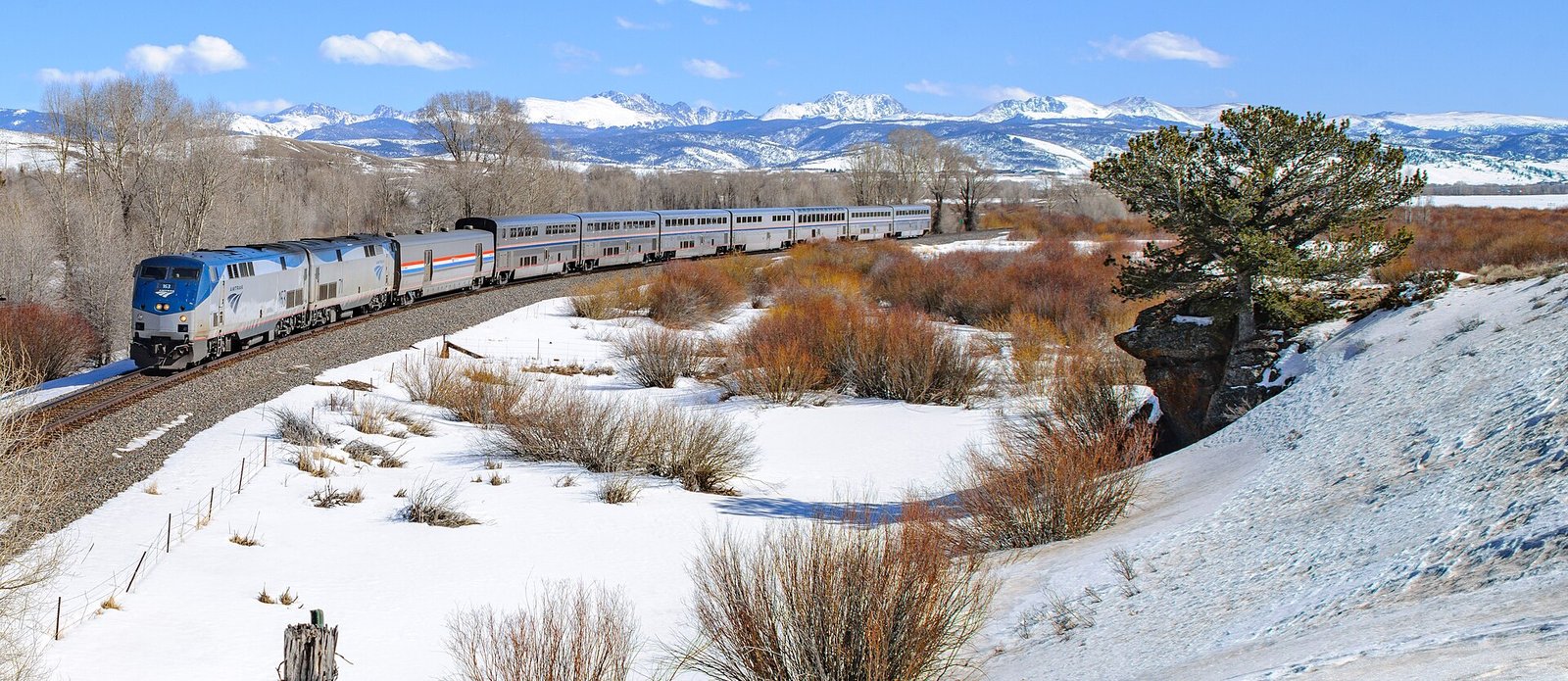 Trem California Zephyr da Amtrak