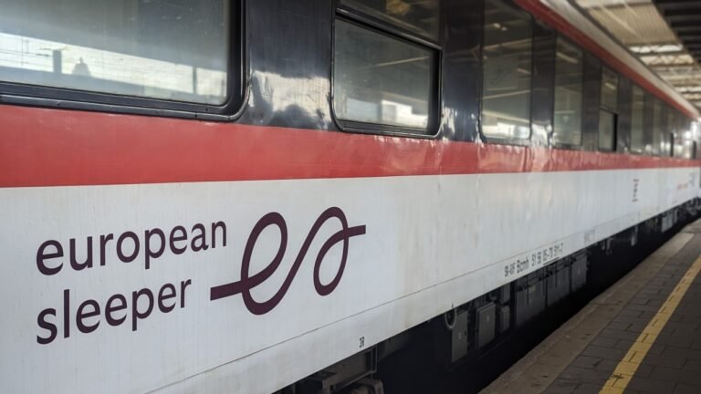 Trem European Sleeper
