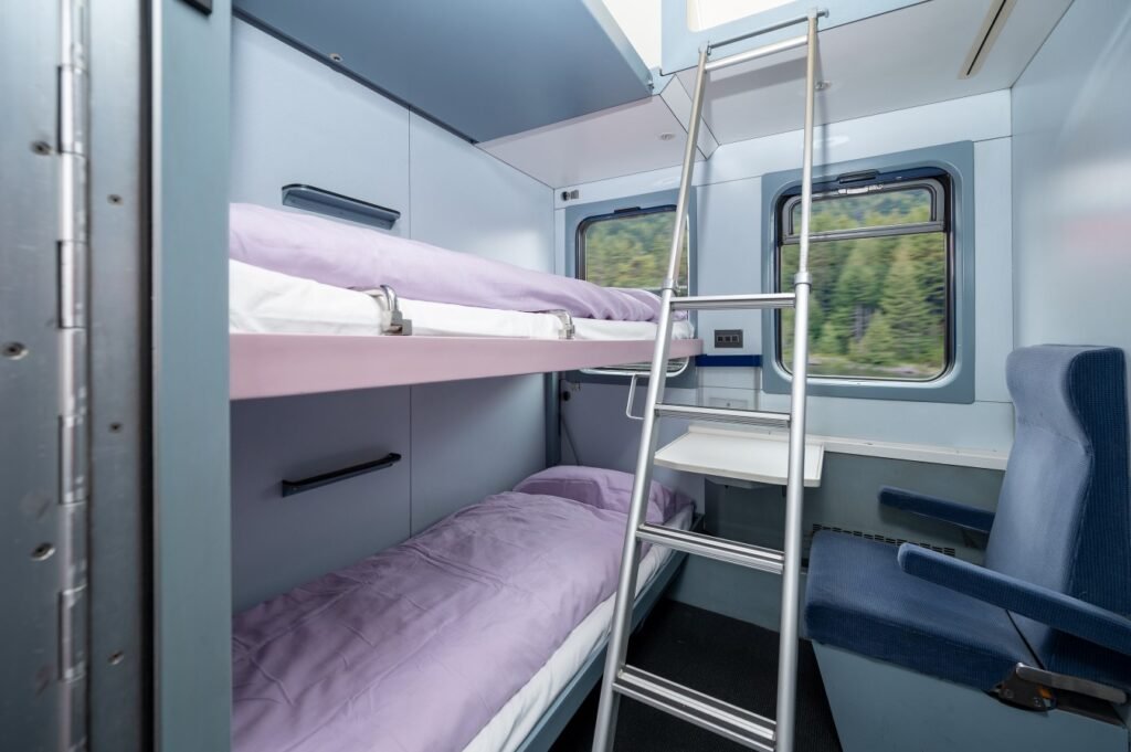 Cabine Comfort Plus do European Sleeper: conforto e privacidade na viagem entre Paris e Berlim