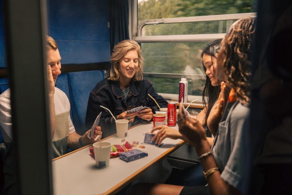 Cabine do trem noturno European Sleeper Paris - Berlim