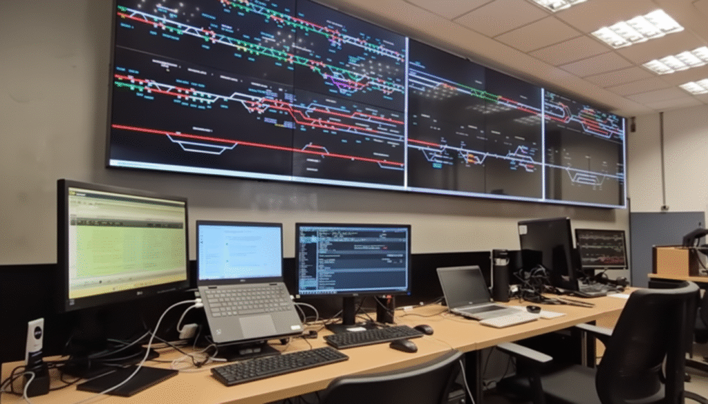 Novo Centro de Controle Operacional Integrado de Santos: movimentação de trens de forma integrada e inteligente.