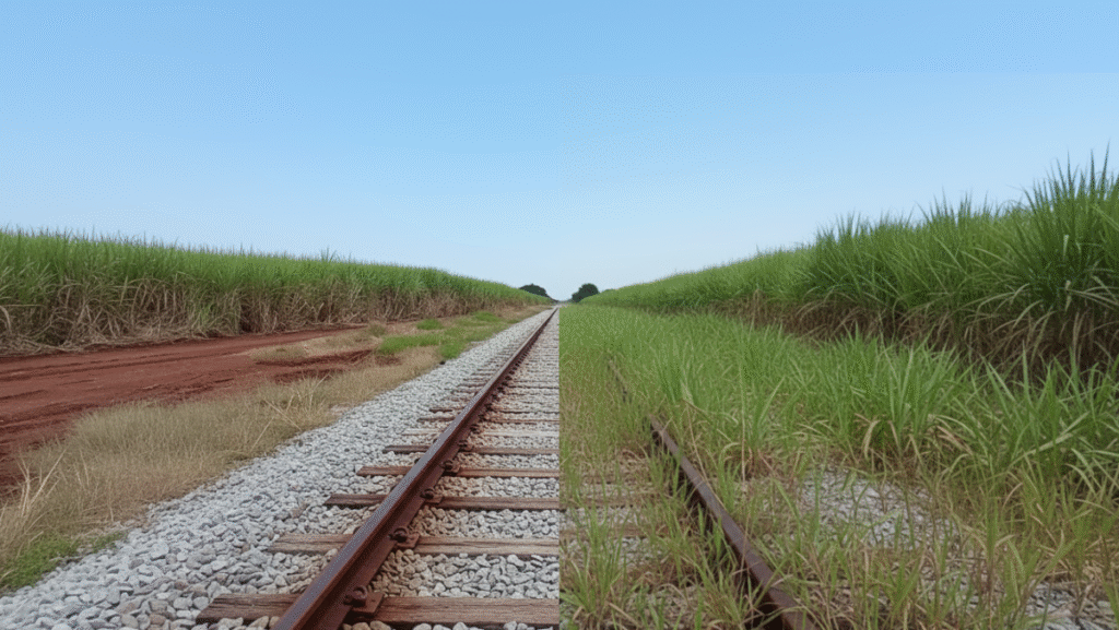 Malha ferroviária ativa vs inativa: qual a extensão real de ferrovias ativas no Brasil?