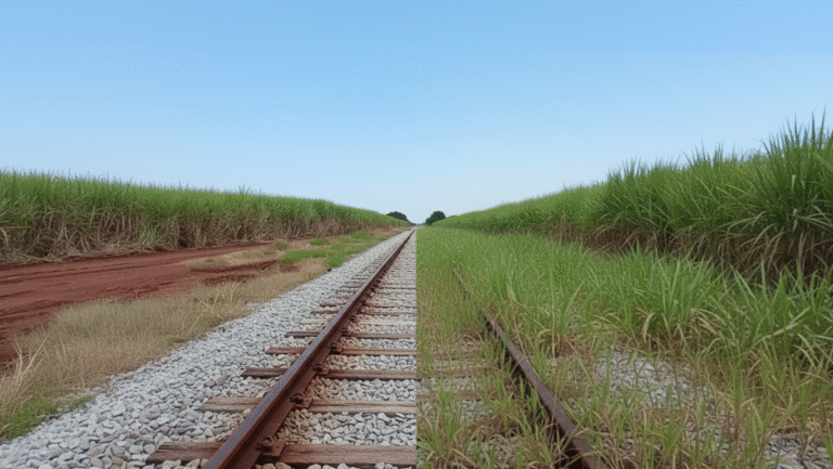 Malha Ferroviária Ativa: Quantos km de Trilhos o Brasil Realmente Usa para Transportar Carga?