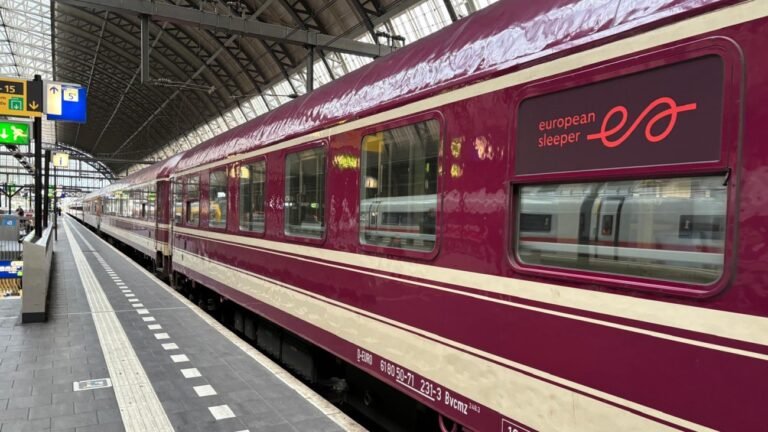 Trem noturno Europa: nova rota ligando Bruxelas a Milão acaba de ser inaugurada