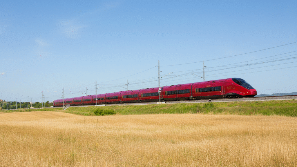 Trem Italo: de Milão a Roma em pouco mais de 3 horas.